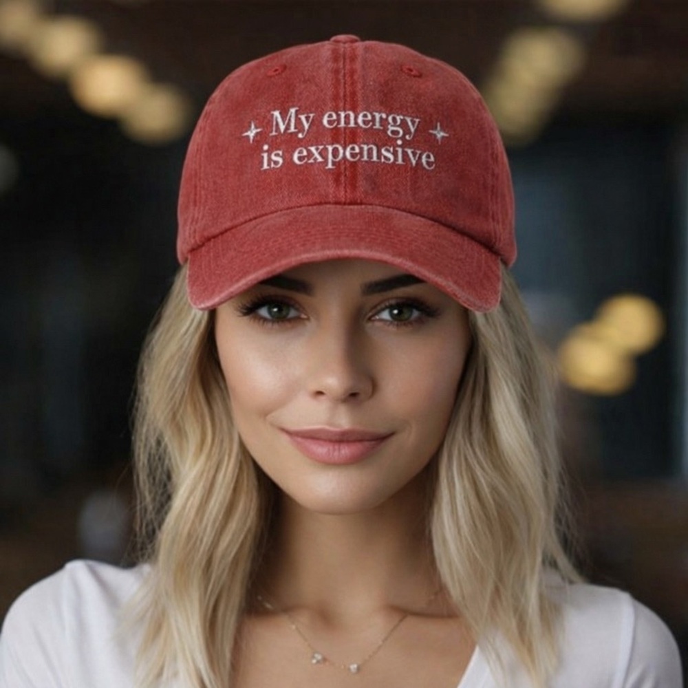 🆕 My energy is expensive ✨ Taylor Swift inspired hat 🧢